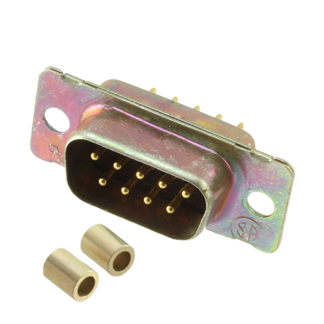 1218124-1  Connector 9 Position D-Sub Plug, Male Pins :RoHS