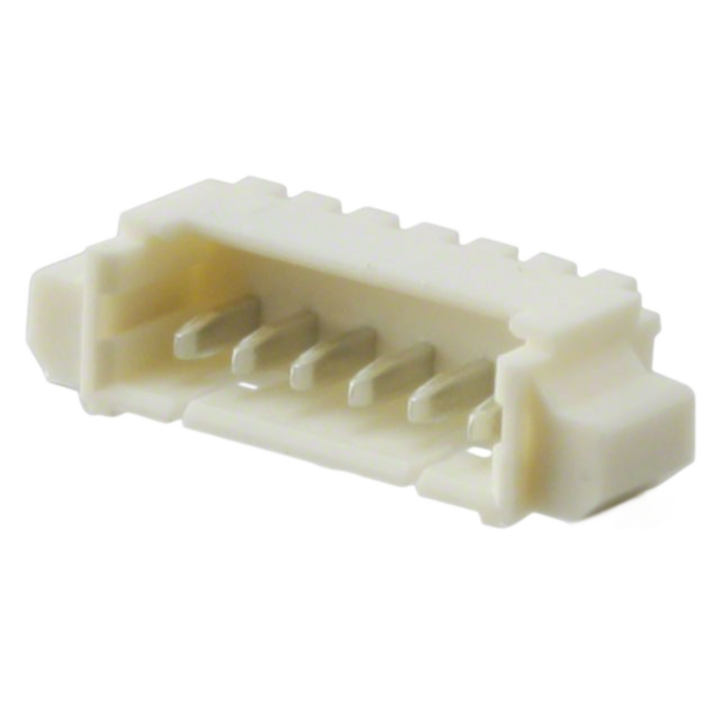Pack of 3 0532610671 Conn Shrouded Header (4 Sides) HDR 6 POS 1.25mm Solder RA Side Entry SMD, Bulk, RoHS