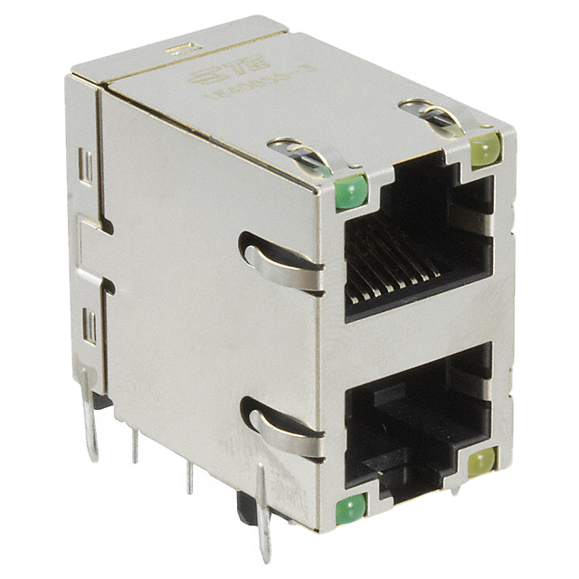 1840855-3  Connector Jack  2PORT 1000 Base-T :RoHS