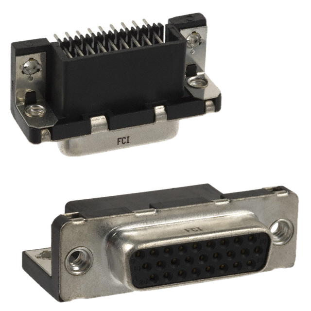 ICD26S13E4GX00LF  Connector 26 Position D-Sub, High Density Receptacle, Female Sockets :RoHS