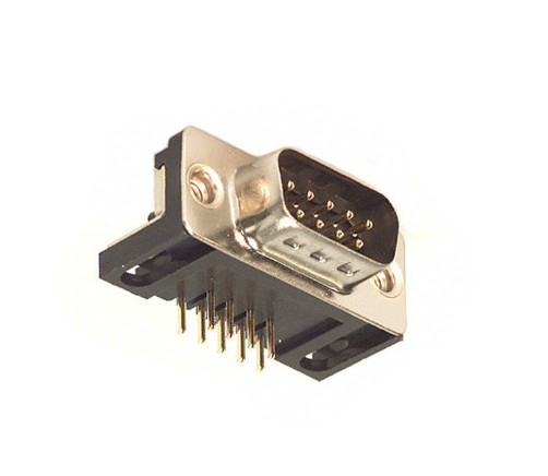 Pack of 4  182-009-113R171  Connector 9 Position D-Sub Plug, Male Pins Connector