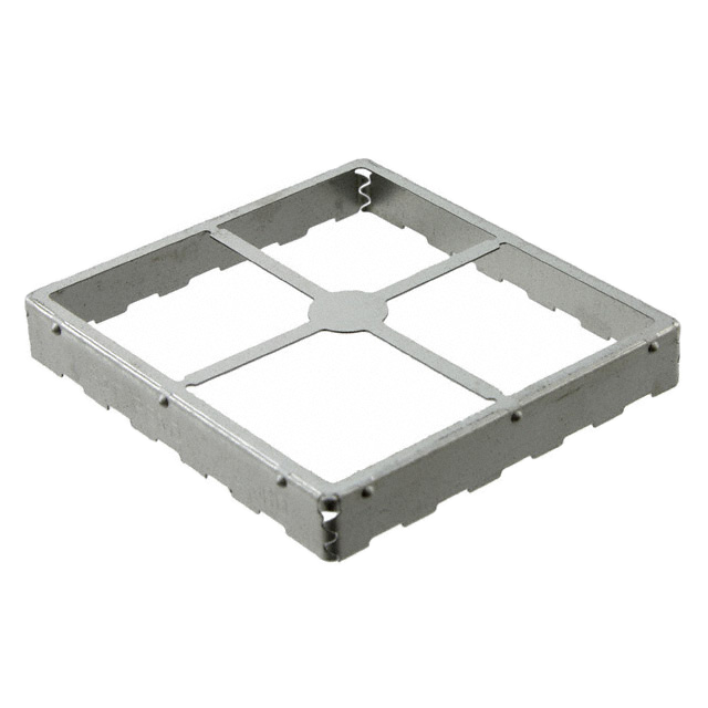BMI-S-206-F  Shield Frame 1.326" (33.68mm) X 1.450" (36.83mm) Surface Mount :RoHS, Cut Tape