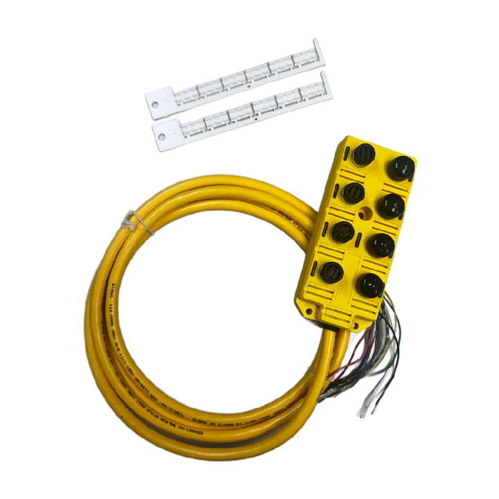 1201140067  Multi-port Interconnect System 8 Port PNP 2 Meter Yellow PVC Cord BTY801P-FBE-02