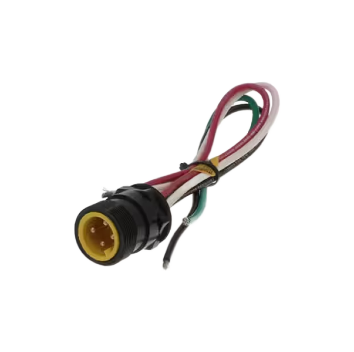 1300030064  Quick-Change Receptacle 4P Female 3/4IN NPT 12IN #10 PVC Leads 32770