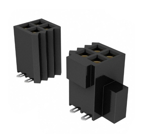 Pack of 4 SFM-105-02-L-D  Connector 10 Position Receptacle 0.050" (1.27mm) Surface Mount Gold