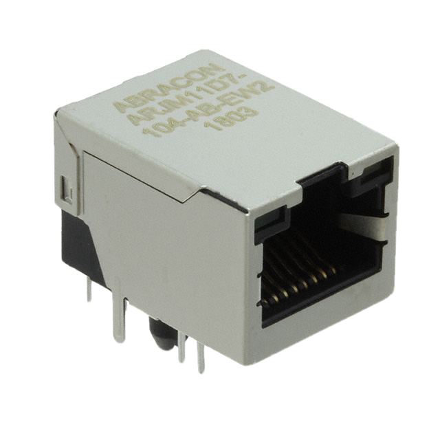 Pack of 4  ARJM11D7-104-AB-EW2  Connector Jack 1 Port 100 Base-T PCB :RoHS
