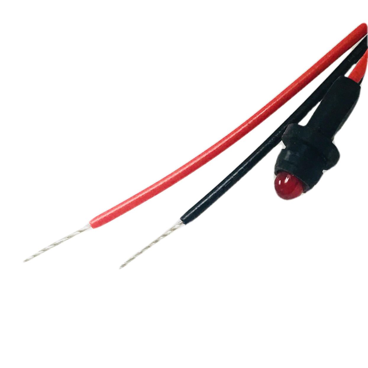 SSI-RM3091ID-300 Lumex Inc LED Panel Mount Indicators Red 635nm 40mcd T-3mm 12" Leads Diff, RoHS, D\C 2011