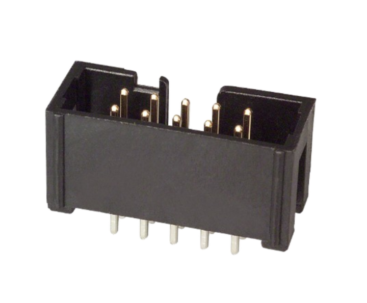 Pack of 4 N2510-6003-RB  Connector Header Through Hole 10 position 0.100" (2.54mm)
