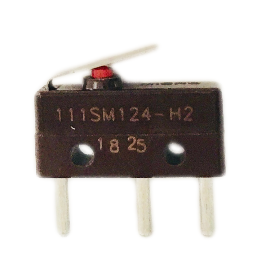 111SM124-H2  Basic / Snap Action Switches SUBMINI SW SPDT 5A 250Vac STR LeverACTR