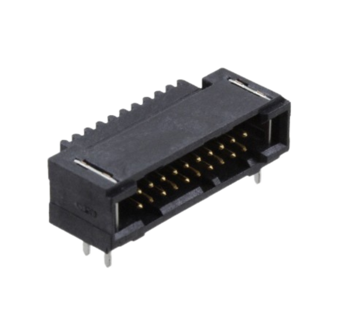 Pack of 2 TFM-110-02-L-DH  Connector Header Surface Mount, Right Angle 20 position 0.050" (1.27mm)