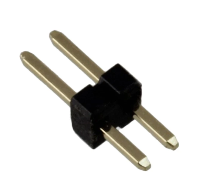 Pack of 8 GRPB021VWVN-RC  Connector Header Through Hole 2 position 0.050" (1.27mm)