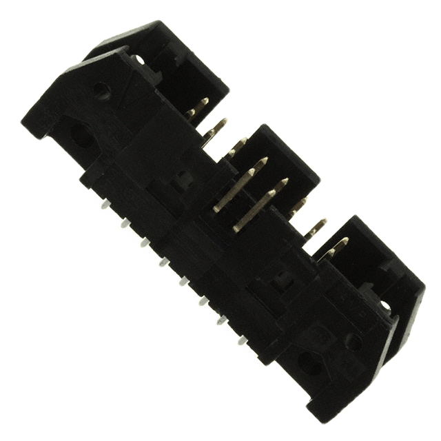 Pack of 8  5102153-3  CONN Header VERT 16POS 2.54MM