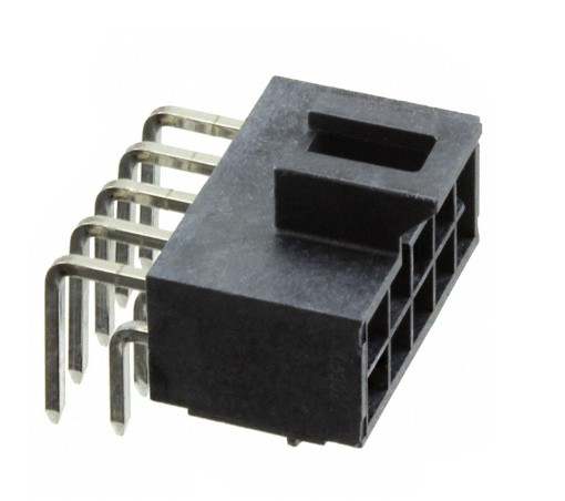Pack of 5 1053141310 Connector Header Through Hole, Right Angle 10 position 0.098" (2.50mm)