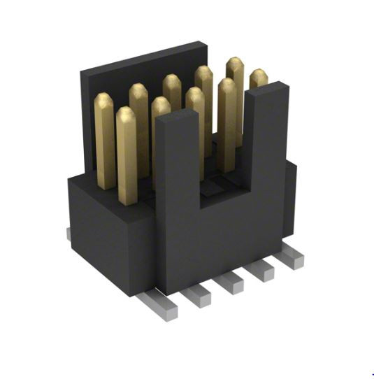 Pack of 4   FTSH-105-01-F-DV-K   Connector Header 10 position Surface Mount 0.050" (1.27mm) : RoHS