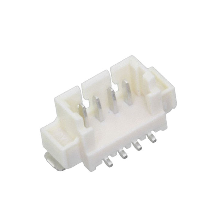 Pack of 12 53398-0471 Conn Shrouded Header (3 Sides) HDR 4 POS 1.25mm Solder ST Top Entry SMD, Cut Tape, RoHS