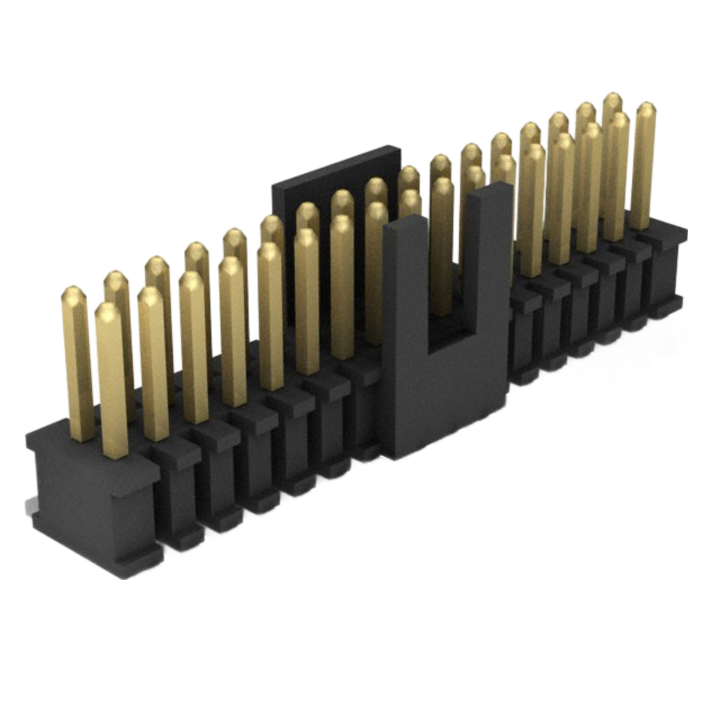 FTSH-117-01-F-DV-K Headers & Wire Housings High Reliability Header Strips, .050" pitch, Tube, RoHS