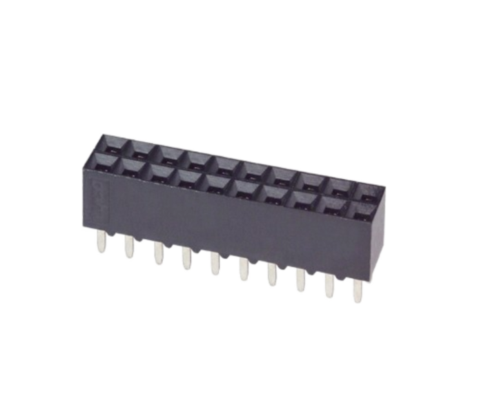 1-534998-0  Connector 20 Position Receptacle 0.100" (2.54mm) Through Hole Gold