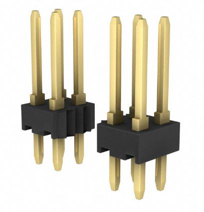 Pack of 2   87215-3   Connector Header Through Hole 12 position 0.100" (2.54mm) : RoHS