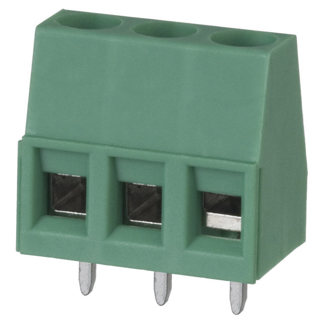 MKDS1,5/3  Terminal Block Horizontal 3 Position (5.00mm) Through Hole  1715035