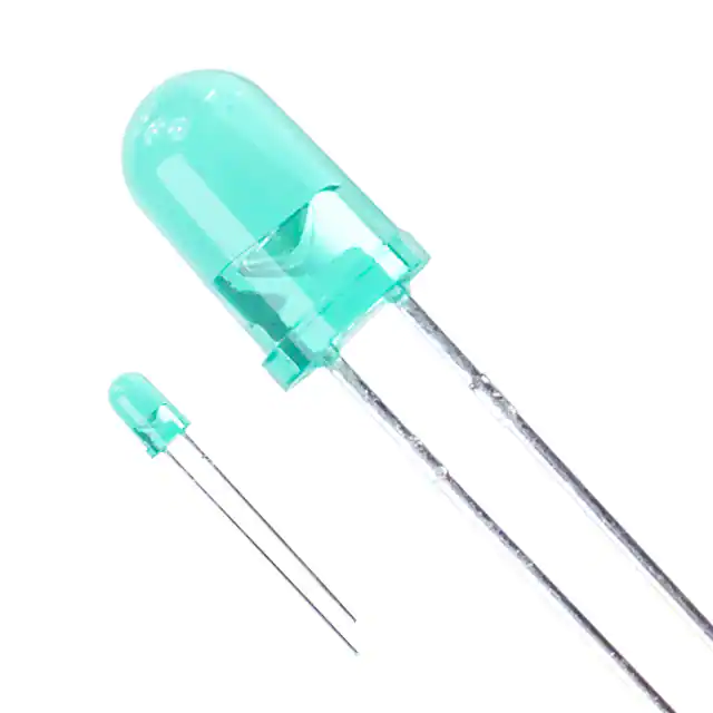 Pack of 10  LTL-4234 Green 569nm LED Indication - Discrete 2.1V Radial :Rohs
