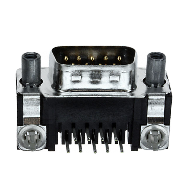 Pack of 4  5747840-6  CONN D-SUB PLUG 9POS R/A SLDR :RoHS