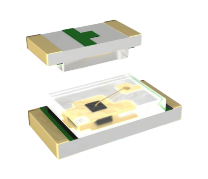 Pack of 50 LTST-C193KGKT-5A  Green 572nm LED Indication - Discrete 2V 0603 (1608 Metric)