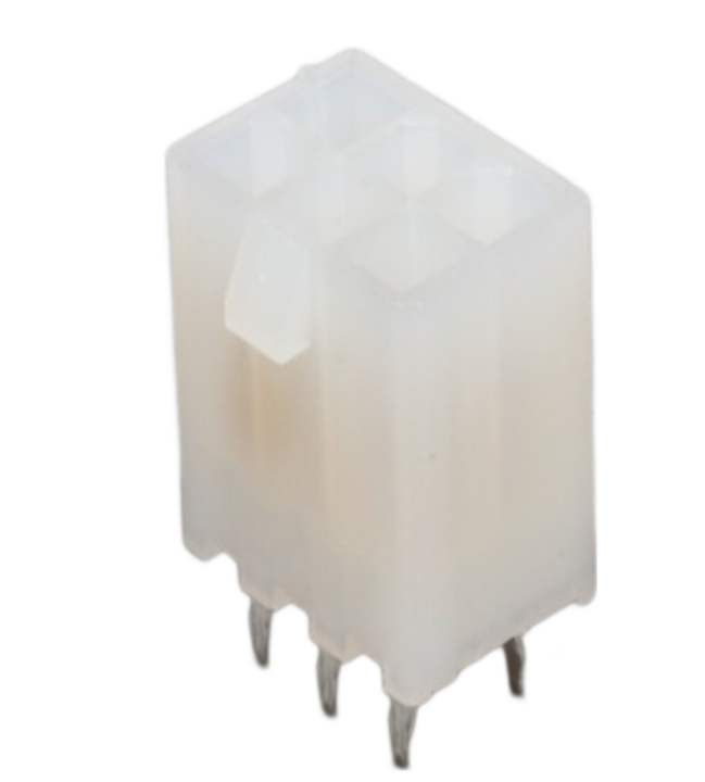 Pack of 4 0039290063  Connector Header Through Hole 6 position 0.165" (4.20mm)