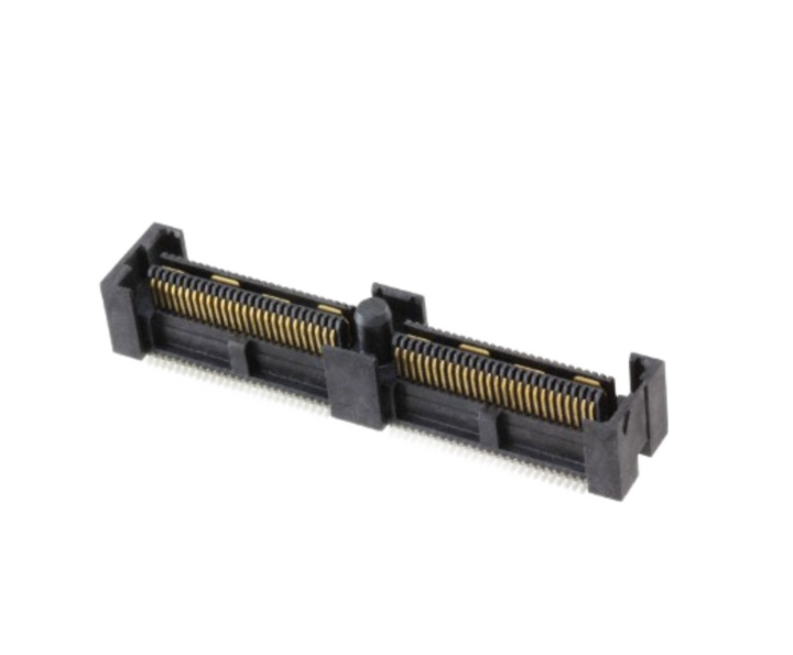 Pack of 2 QFS-052-04.25-L-D-A  Connector 104 Position Receptacle, Center Strip Contacts Surface Mount Gold
