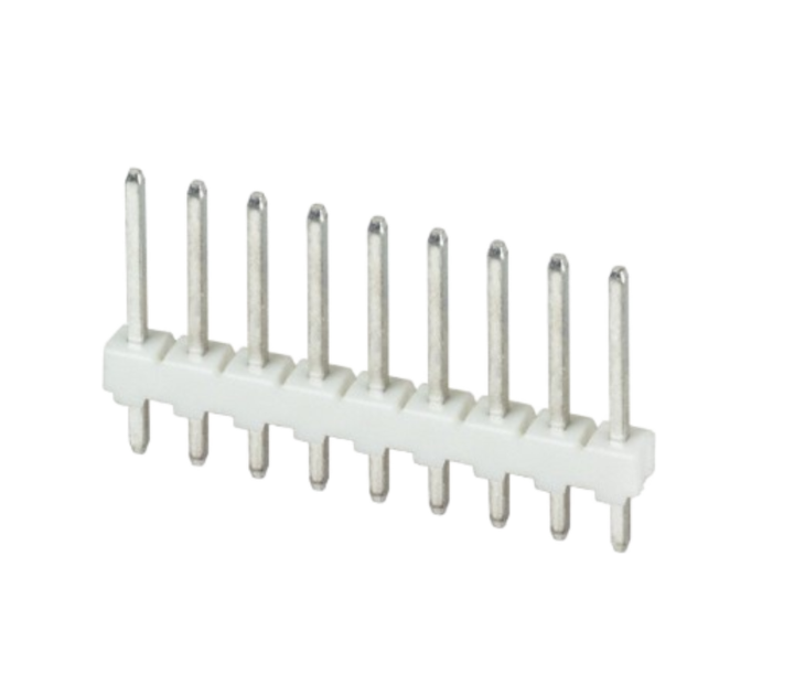 Pack of 4 3-644456-9  Connector Header Through Hole 9 position 0.100" (2.54mm)