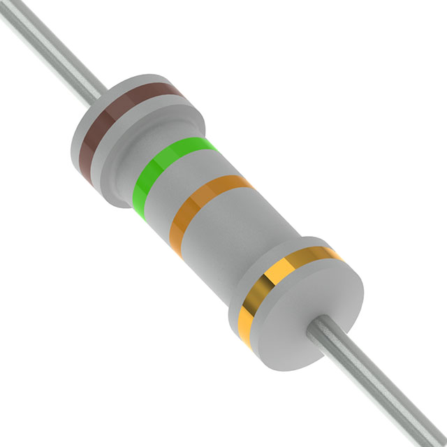 Pack of 2  RSF100JB-73-15K  RES 15K OHM 5% 1W Axial :RoHS