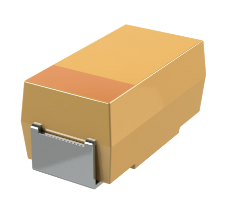 Pack of 2 TPSC107M010R0100 Capacitor 100 µF Molded Tantalum Capacitors 10 V 2312 (6032 Metric) 100mOhm