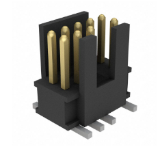 Pack of 4 FTSH-105-01-L-DV-007-K Connector Header Surface Mount 10 position 0.050" (1.27mm) :RoHS