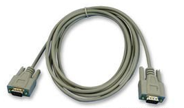 45-390 Null Modem Assembly Cable 3.048m 28AWG D-Sub to D-Sub 9 to 9 POS M-M 10ft :RoHS