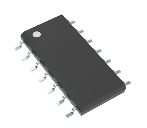 Pack of 5 MM74HCT05MX Inverter IC 6 Channel Open Drain 14-SOIC