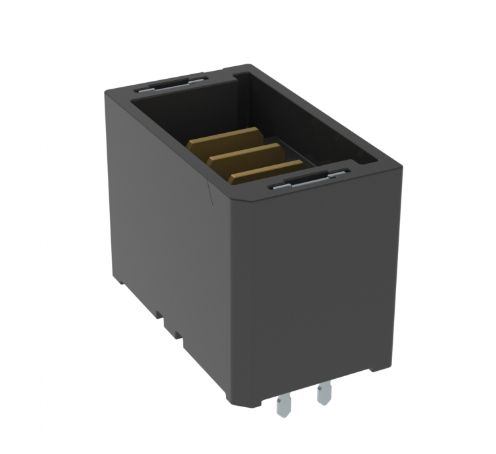 Pack of 4 UMPT-03-06.5-L-V-S-W-TR Connector 3 Position Header, Male Blades Connector Solder 0.079" (2.00mm) Surface Mount