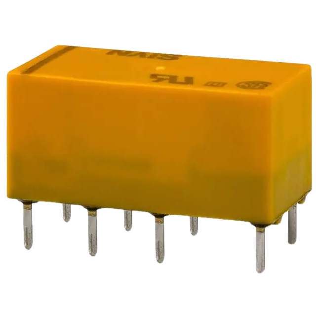 DS2Y-S-DC6V Electromechanical Relay 6VDC 180Ohm 2A DPDT (20x9.9x9.9)mm THT Signal Relay 