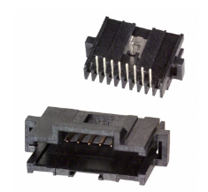 1-104074-0 Connector Header Through Hole, Right Angle 8 position 0.050" (1.27mm)