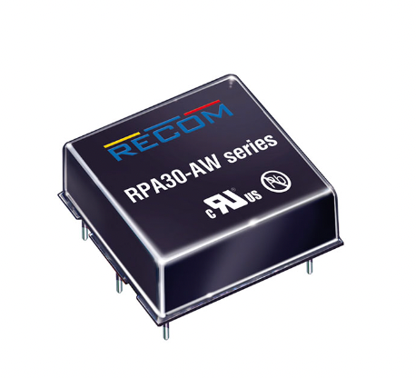 RPA30-2412SAW/N Isolated Module DC DC Converter 1 Output 12V 2.5A 9V - 36V Input