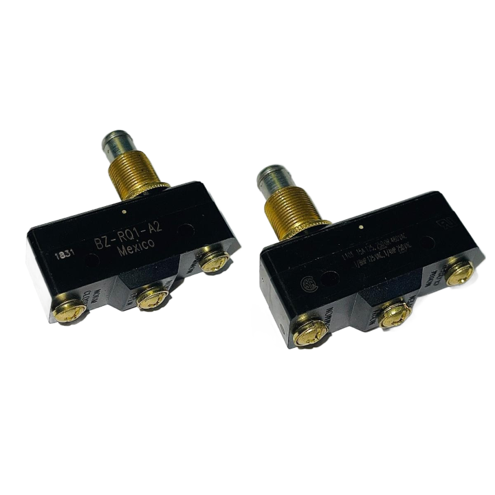 BZ-RQ1-A2  Snap Action Switches, Basic, SPDT 15A 250Vac H Overtravel Plunger