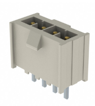 IPL1-104-01-S-SK Connector Header Through Hole 4 position 0.100" (2.54mm)