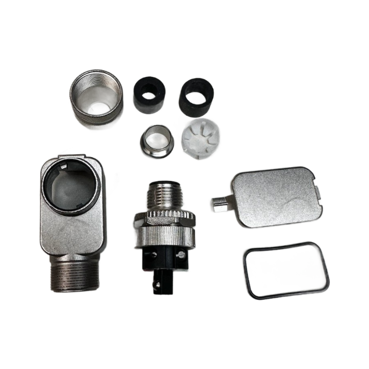 BMSWS8251-8.5/PDP Connector Right angle Male M12 eurofast Field Wireable 5 pins Screw termination Metal housing Shielded