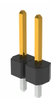 Pack of 22 68000-102HLF Connector Header Through Hole 2 position 0.100" (2.54mm) :RoHS