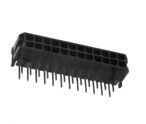 0430452400 Connector Header Through Hole, Right Angle 24 position 0.118" (3.00mm)