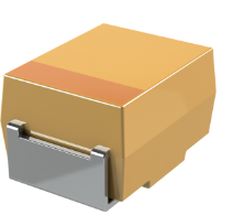 TAJB225M025RNJ Tantalum Capacitor 2.2UF 20% 25V 1411 SMD :RoHS, Cut Tape