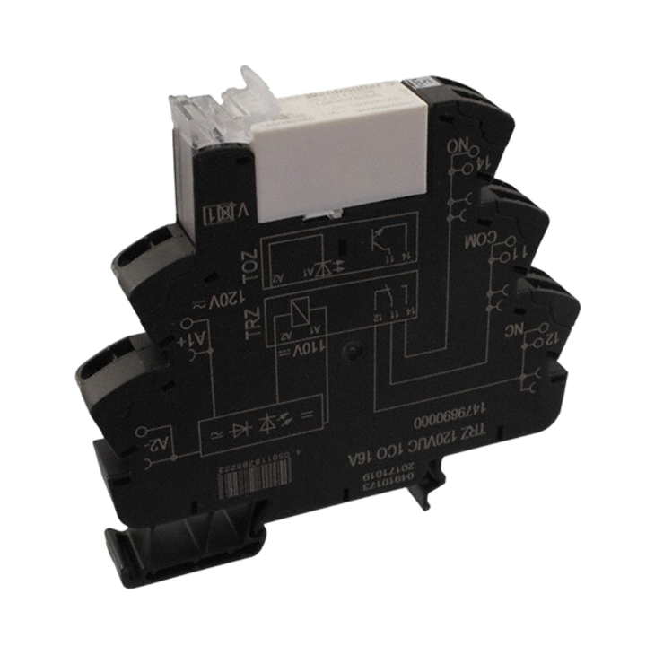 1479890000 Relay Module, Gen Purpose, SPDT 16A 120V, Black, RoHS