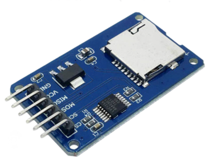 HW-125 Micro SD Card module, Card Adapter, Blue