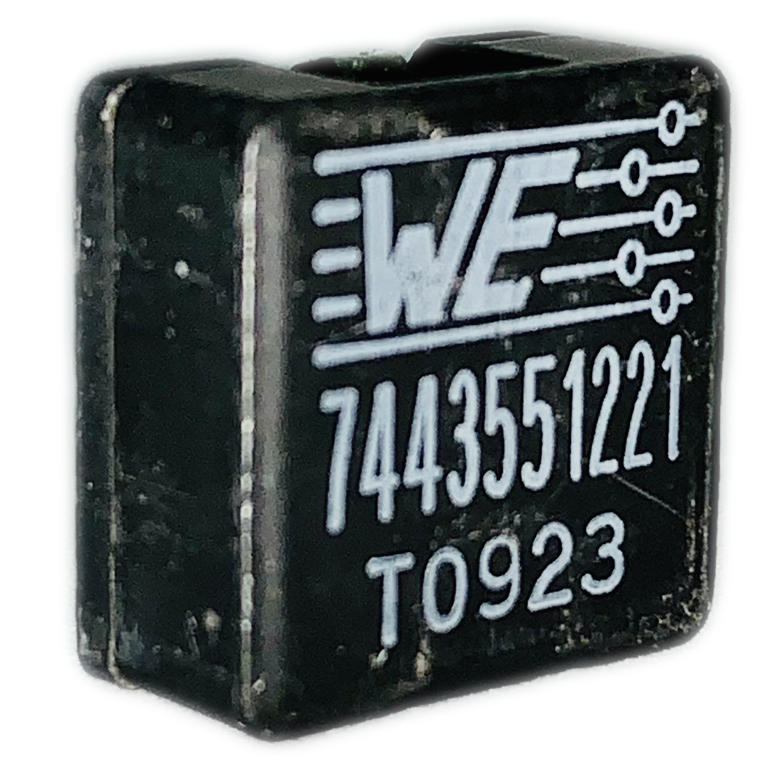 7443551221 Fixed Inductors WE-HCI Flat 1365 22uH 6A 24.7mOhm, RoHS, D/C 2010