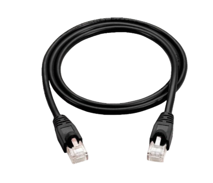 CAT5EPC-010-BK CAT5E Molded Boot Patch Cable, Black, RoHS