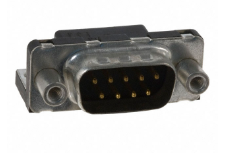 Pack of 4 D09P33E4GV00LF Connector D-SUB PLUG 9POS R/A SLDR, RoHS