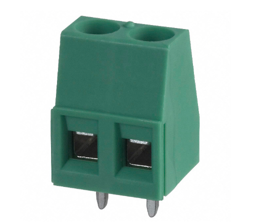 Pack of 4 1715721 Connector 2 Position Wire to Board Terminal Block Horizontal with Board 0.200" (5.08mm) Through Hole